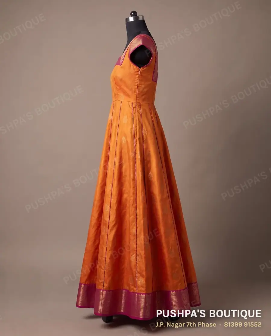 Gown PB-397, square neck, cap sleeve, photo 3