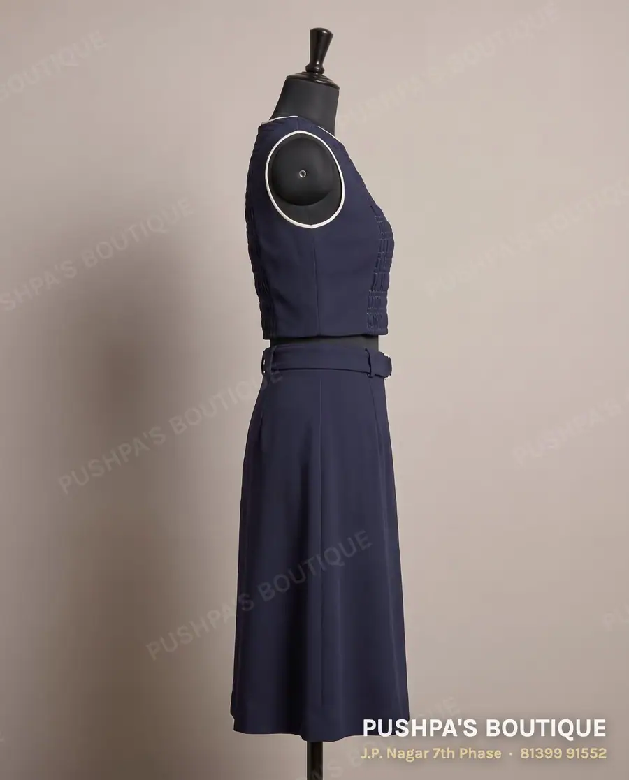 Co-ord set PB-405, round neck, sleeveless, photo 3