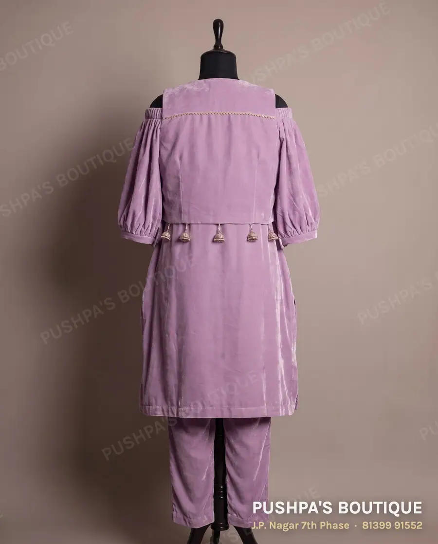 Indo-western outfit PB-422, puff sleeve, photo 2