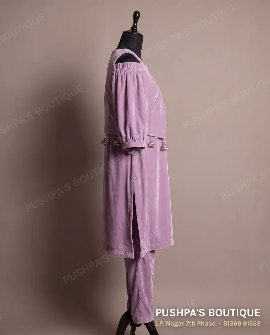 Indo-western outfit PB-422, puff sleeve, photo 3