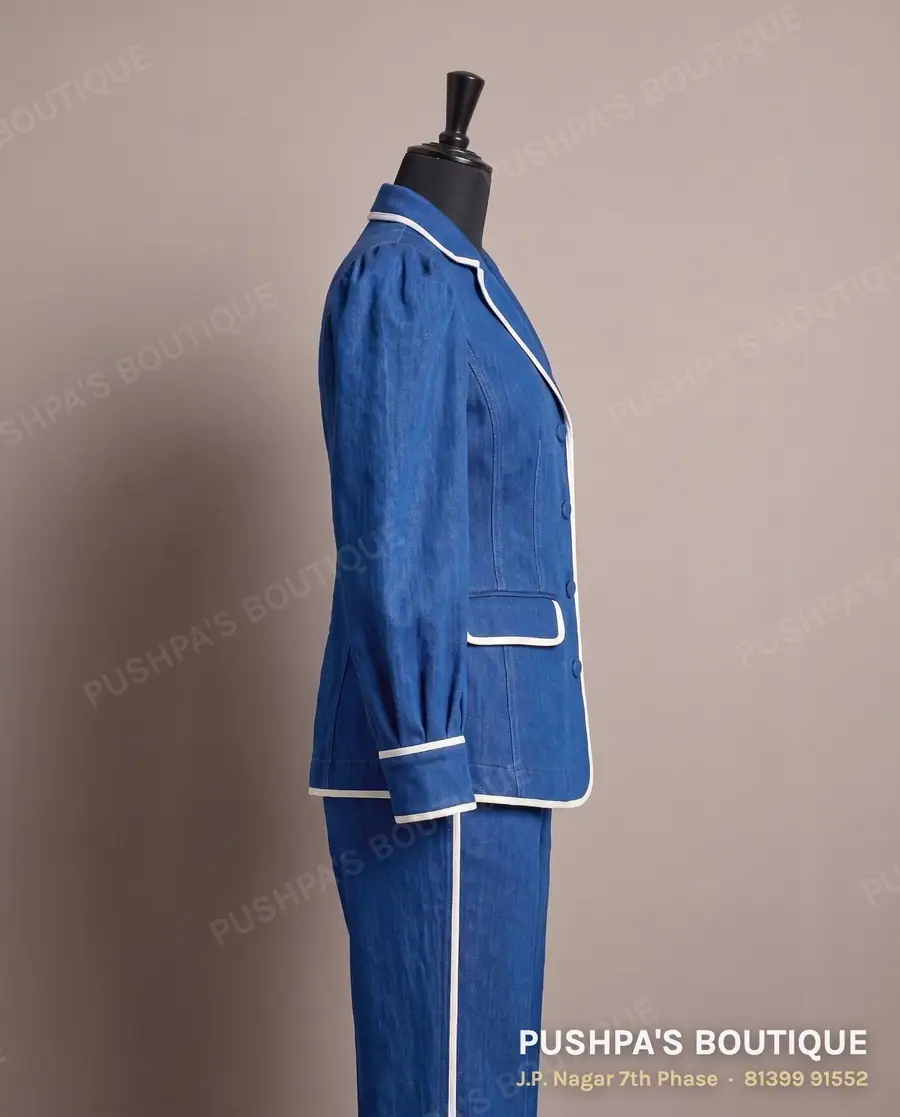 Western outfit PB-428, collar, puff sleeve, photo 3